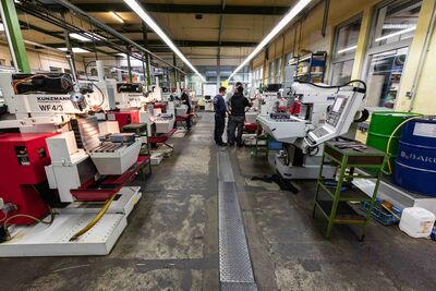 Werkraum Fräsmaschinen | GLW Velbert